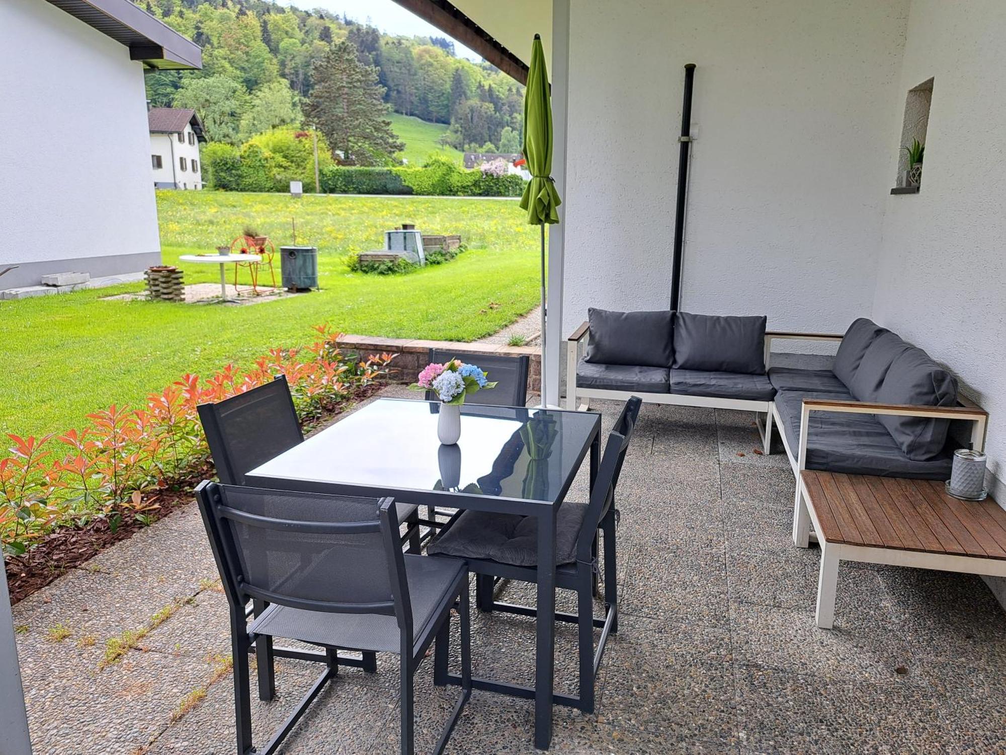 Ferienwohnung Zanier Gaissau  エクステリア 写真